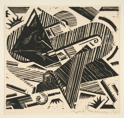 Arbeid 35 av Johannes Molzahn