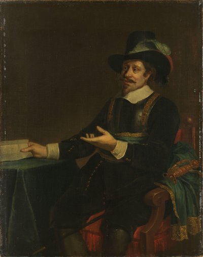 Portrett av Jan van de Poll, borgmester i Amsterdam av Johannes Spilberg (II) (copy after)