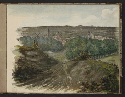 Utsikt over Cleves av Johannes Tavenraat