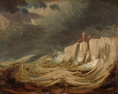 Stormer på kysten av Johannes Tavenraat