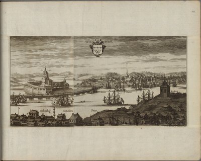 Vue de Vyborg (Russland) - Utsikt over Vyborg, av Aveelen, Johannes van den (1655-1727). Kobberstikk, Mellom 1667 og 1700. Nationalmuseum Stockholm av Johannes Van den Aveele