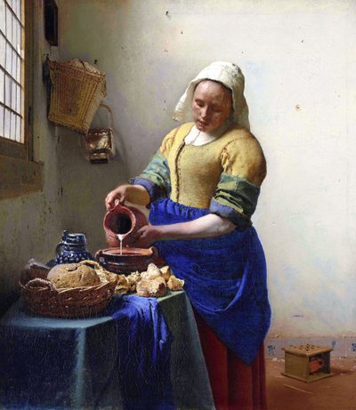 Melkepiken av Johannes Vermeer