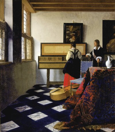 Musikktimen Musikktimen av Johannes Vermeer