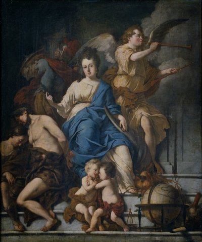 Allegori av Ryswick-traktaten, 1697 av Johannes Voorhout (I)