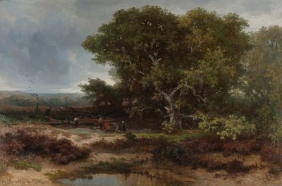 Heden nær Wolfheze av Johannes Warnardus Bilders