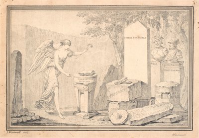 Titelvignet til Snorre Sturleson (udg. G. Schiøning): Heimskringla, Bd. I, 1778 av Johannes Wiedewelt