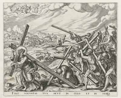 La din vilje skje på jorden som i himmelen Gi oss i dag det brød vi trenger Tilgi oss vår skyld, som vi også har tilgitt dem som skyldte oss. Sett oss ikke for prøvelse Fader vår (serietittel) av Johannes Wierix