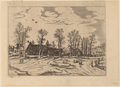 Gårder av Johannes and Lucas van Doetechum after Master of the Small Landscapes