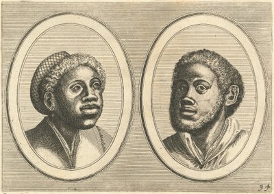 "Bruyntje Springh-in'-t- Bed" og "Flip de Duyvel" av Johannes and Lucas van Doetechum after Pieter Bruegel the Elder