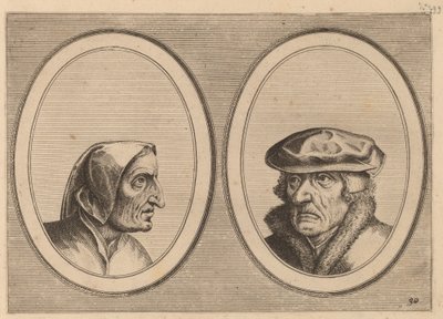 "Buyltje On-versaed" og "Waerner Alwayst-meer" av Johannes and Lucas van Doetechum after Pieter Bruegel the Elder
