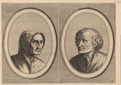 "Erlijcke Lyn" og "Snoepighe Steeve" av Johannes and Lucas van Doetechum after Pieter Bruegel the Elder