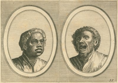 "t Moye Molletje" og "Melis Bocke-baert" av Johannes and Lucas van Doetechum after Pieter Bruegel the Elder