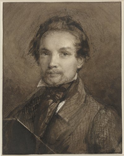 Selvportrett av Johannes de Mare av Johannes de Mare