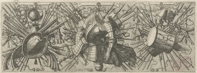 Pommes frites med dobbel trommel Panoplia sev armamentarium... (serietittel) av Johannes of Lucas van Doetechum