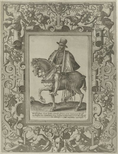 Ridesportrett av William I, Prince of Orange av Johannes of Lucas van Doetechum