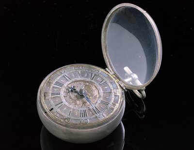 Verge klokke. Haag, ca. 1695 (metall) (se også 259581 og 259583) av Johannes van Ceulen
