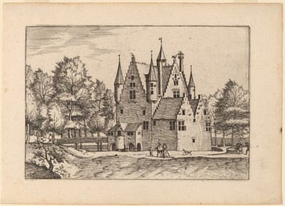 Borg av Johannes van Doetechum, the Elder and Lucas