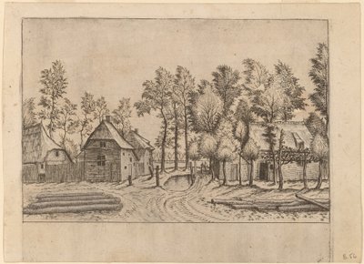 Landsbygate av Johannes van Doetechum, the Elder and Lucas