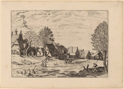 Landsbygate av Johannes van Doetechum, the Elder and Lucas