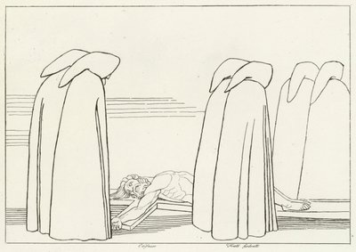 Hyklere, Inferno, Canto 23 (gravering) av John (after) Flaxman