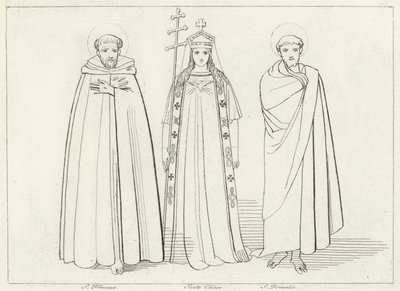 Kirken, Paradise, Canto 11 (gravering) av John (after) Flaxman