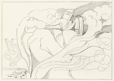 Anastasius grav, Inferno, Canto 11 (gravering) av John (after) Flaxman