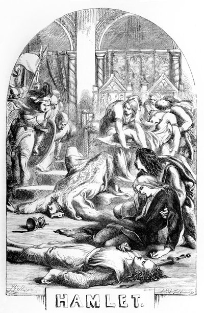Hamlet av John (after) Gilbert