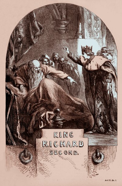Kong Richard II av John (after) Gilbert