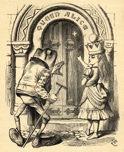 Alice and the Frog, illustrasjon fra 