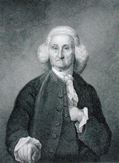Jonathan Trumbull (1710-85) gravert av E. Mackenzie (gravering) av John (after) Trumbull