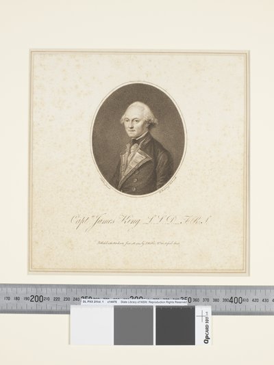 III. Kaptein James King, gravert av Francesco Bartolozzi (1727–1815), ca. 1773–84 (gravering) av John (after) Webber