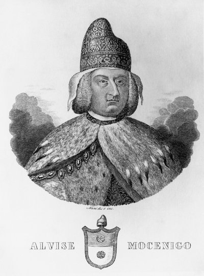 Portrett av Alvise IV Giovanni Mocenigo (1701-1778) av Walter Charles Mills