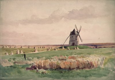 The Battlefield of Crecy, 26. august 1346 av John Absolon