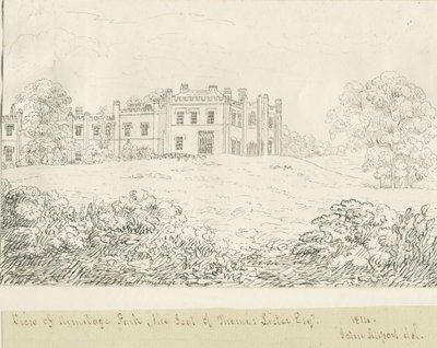 Armitage Park: pennetegning, 1814 av John Allport