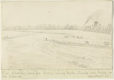 Burton-upon-Trent: penn- og blekktegning, nd [1799-1854] (tegning) av John Allport