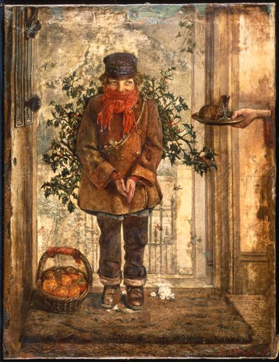 jul (olje på lerret) av John Anster Fitzgerald