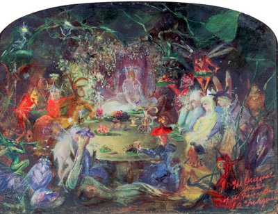 Eventyrbanketten, 1832-1906 av John Anster Fitzgerald