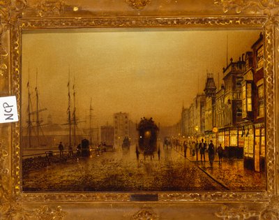 Glasgow Docks, 1892 av John Atkinson Grimshaw