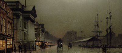 Liverpool, 1893 av John Atkinson Grimshaw