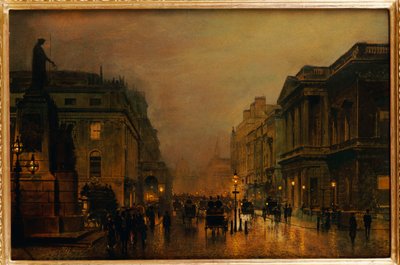 Pall Mall av John Atkinson Grimshaw
