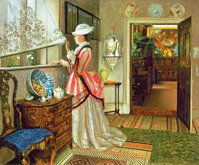Summer av John Atkinson Grimshaw