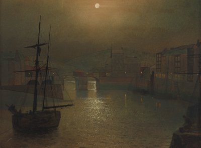 Whitby av John Atkinson Grimshaw