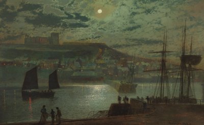 Whitby havn av John Atkinson Grimshaw