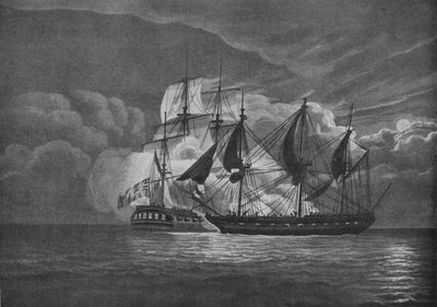 A Fine Chase and Capture, c1800 av John Augustus Atkinson