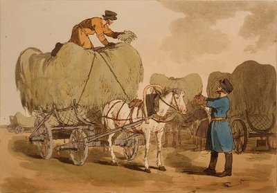 Hay Carts, plate 60 fra bind II av 