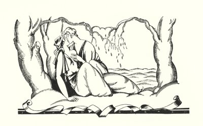 Illustrasjon for Don Juan av Lord Byron (litho) av John Austen