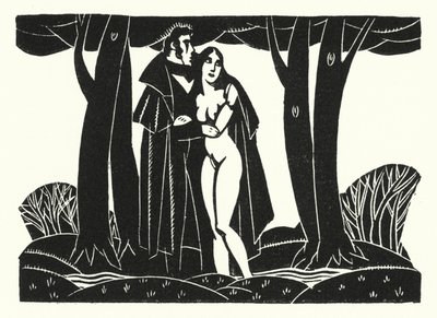 Ilustrație pentru Madame Bovary de Gustave Flaubert (lito)norvegian av John Austen