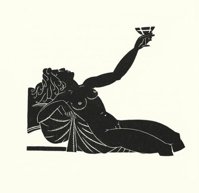 Illustrasjon for Madame Bovary av Gustave Flaubert (litho) av John Austen