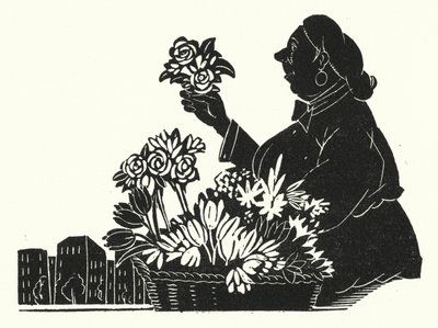 Illustrasjon for Madame Bovary av Gustave Flaubert (litho) av John Austen