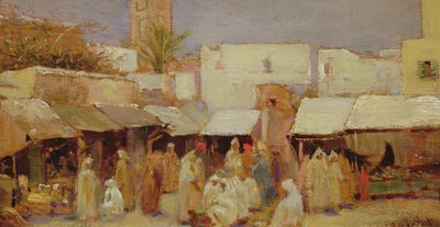 Market Place, Tanger av John Bagnold Burgess
